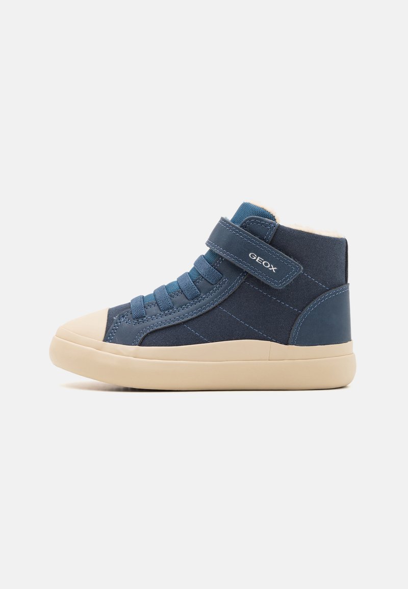 Geox GISLI BOY - Høye joggesko - blue