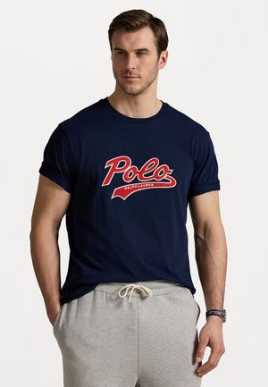 SHORT SLEEVE - Print T-shirt - cruise  navy