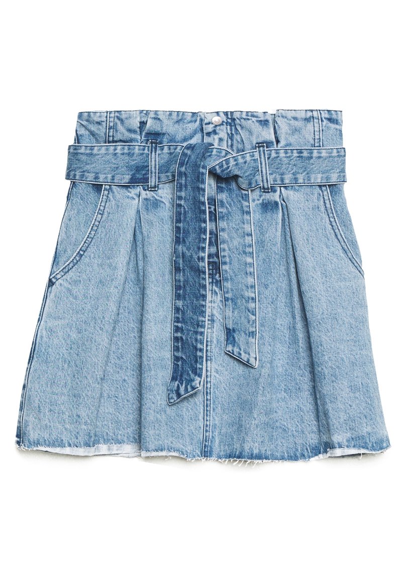 Replay Áčková sukně - light-blue denim