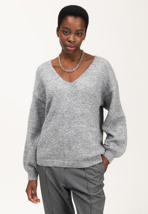MELANGED - Pullover - grey