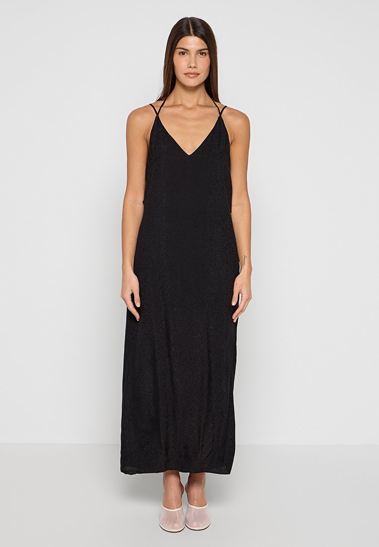 Armani Exchange Maxi-jurk zwart Armani Exchange Maxi-jurk zwart