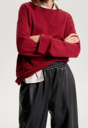 Tommy Hilfiger, Pullover - red