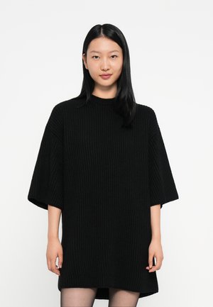 LIMAVA - Gebreide jurk - black