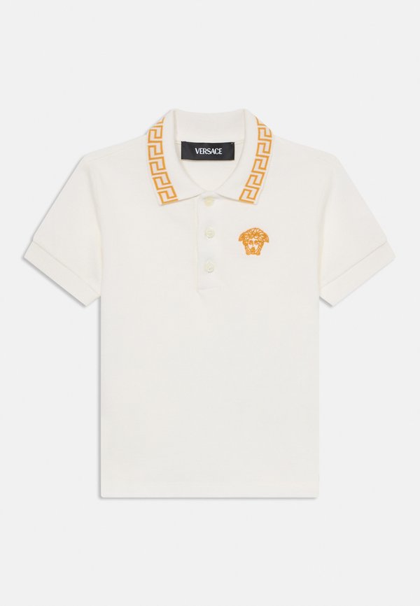 GRECA OUTLINE MEDUSA EMBROIDERY UNISEX - Polo shirt
