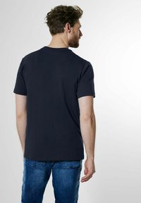 Street One MEN IN UNIFARBE - Camiseta básica - blau