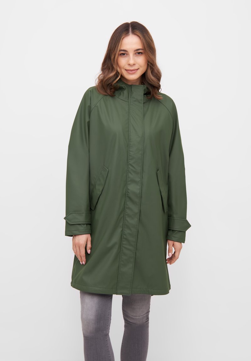 Derbe - TRAVEBY FRIESE  - Regenjacke / wasserabweisende Jacke - olive, Vergrößern