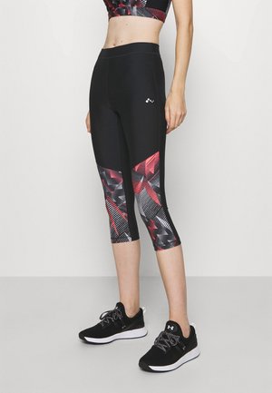 3/4 Sporthose - black