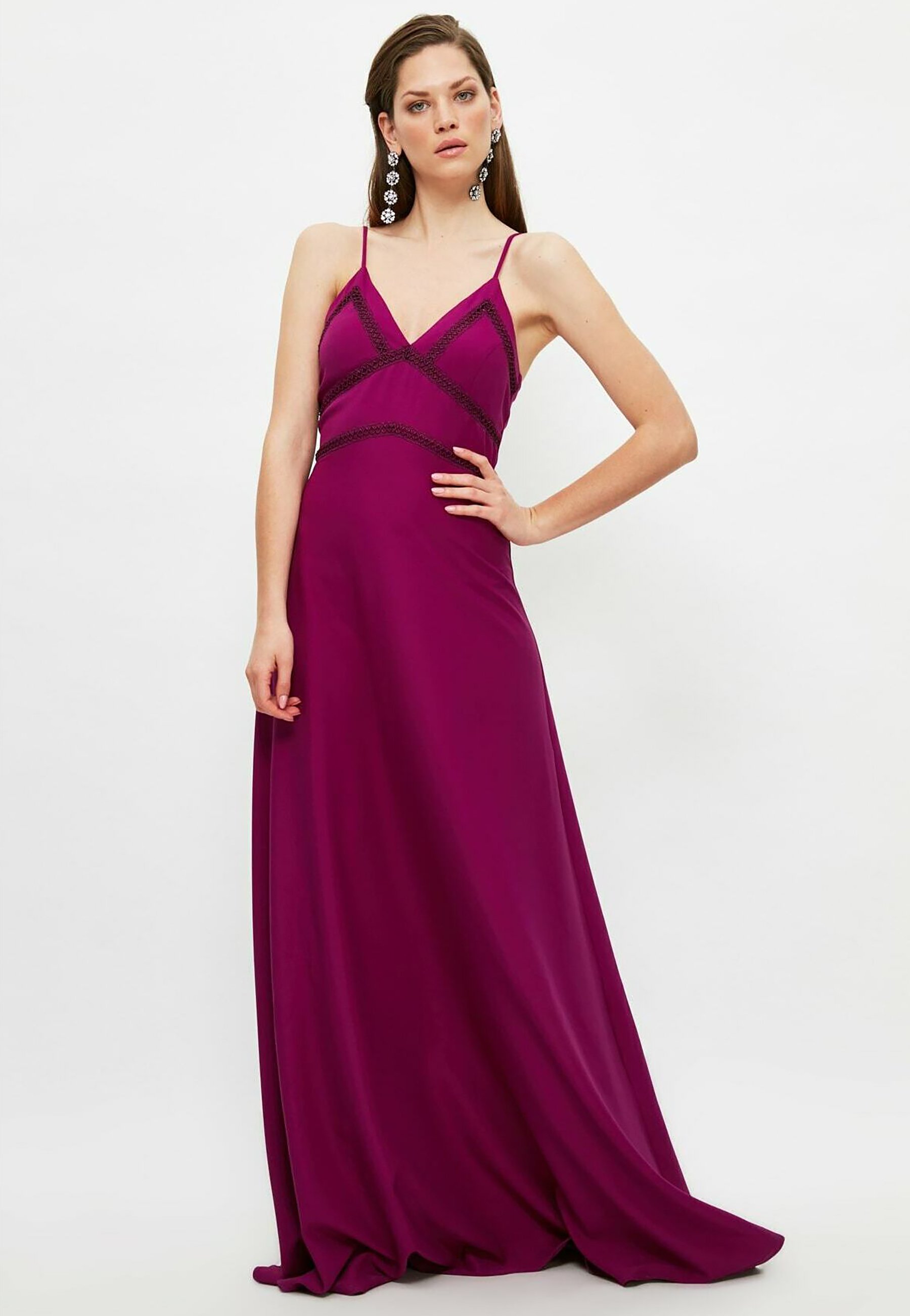 Trendyol PARENT - Vestito lungo - purple/viola - Zalando.it