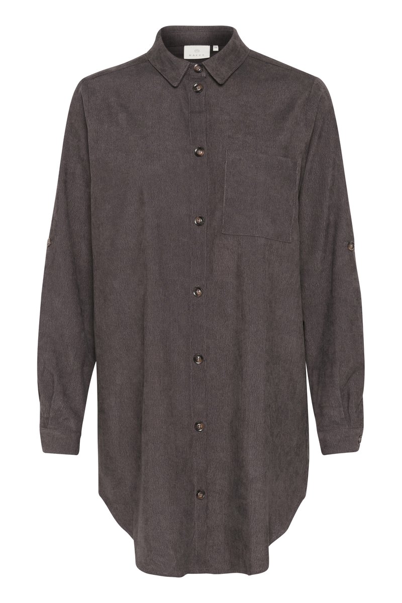 Kaffe KAVERA - Chemisier - major brown c/marron - ZALANDO.FR