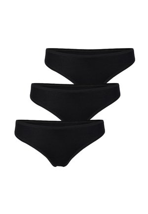 3 PACK - String - schwarz
