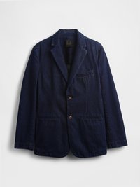 GAPSTUDIO DENIM BLAZER - Veste de costume - dark wash