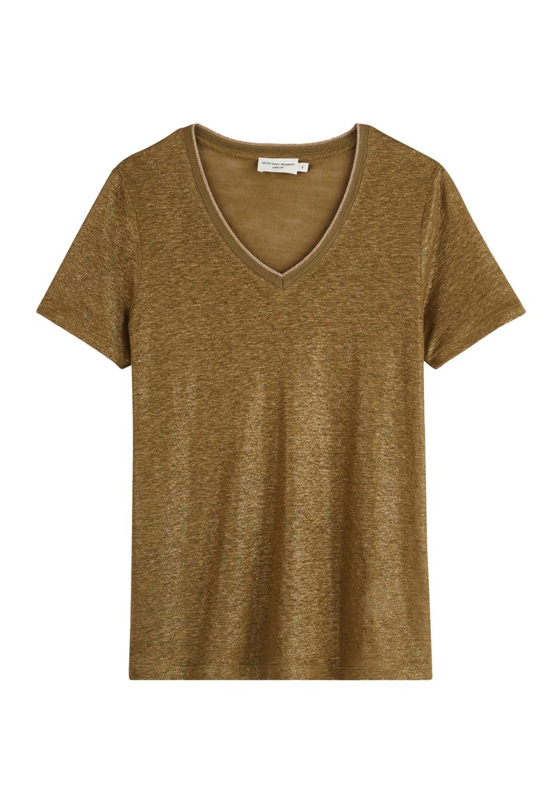 Linen Shirt Tee Shirt Monoprix Homme Monoprix COL V IRISÉ T-shirt