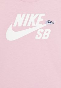 Nike SB TEE LOGO UNISEX - Triko s potiskem - pink foam