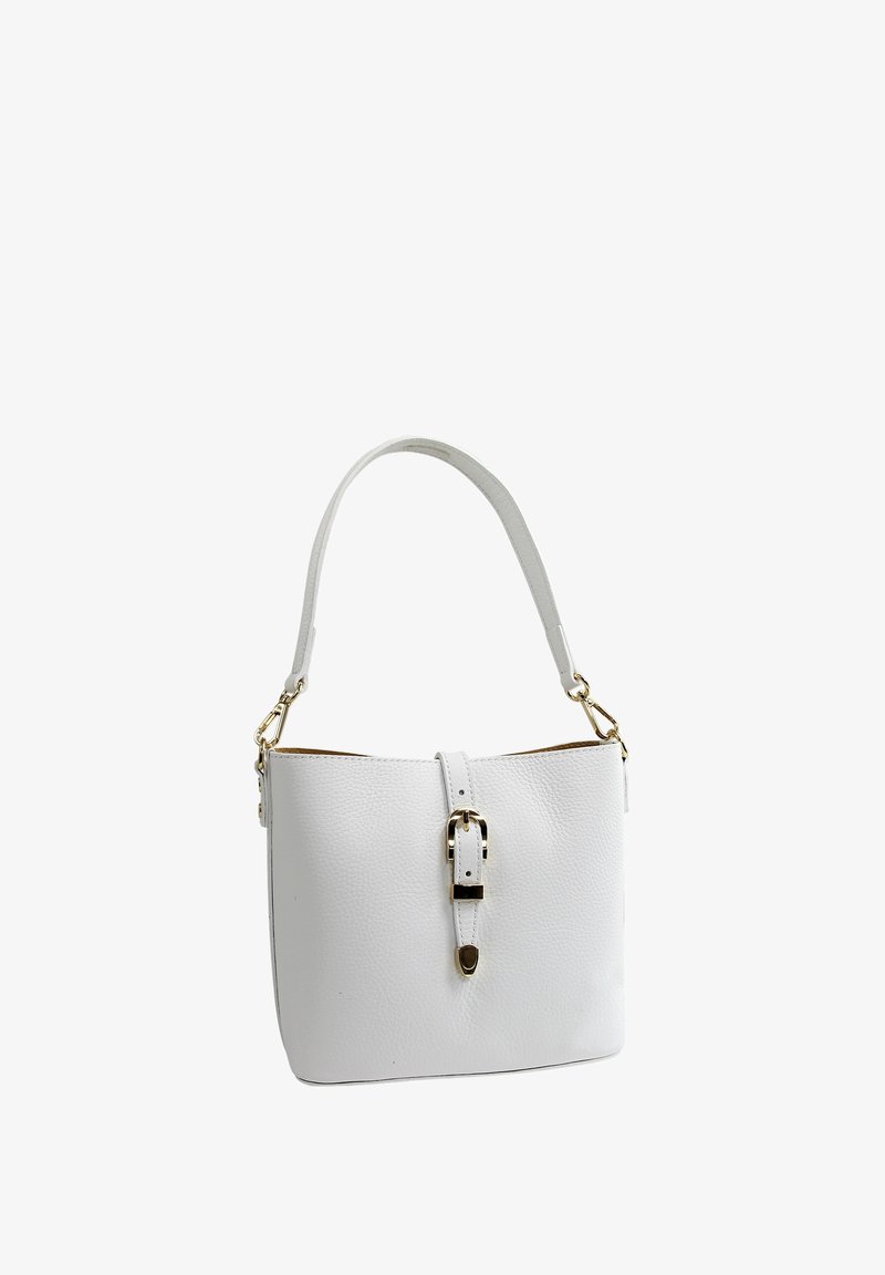 DrachenLeder UMHÄNGE TOSCANTO - Handtas - weiß