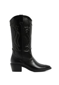 Cowboy-/Bikerstiefelette - black