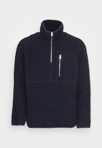 ARKET Camisola de lã polar - navy