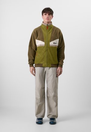 TRAMANTANTA JACKET UNISEX - Fleece jacket - oak moss/bark/stone