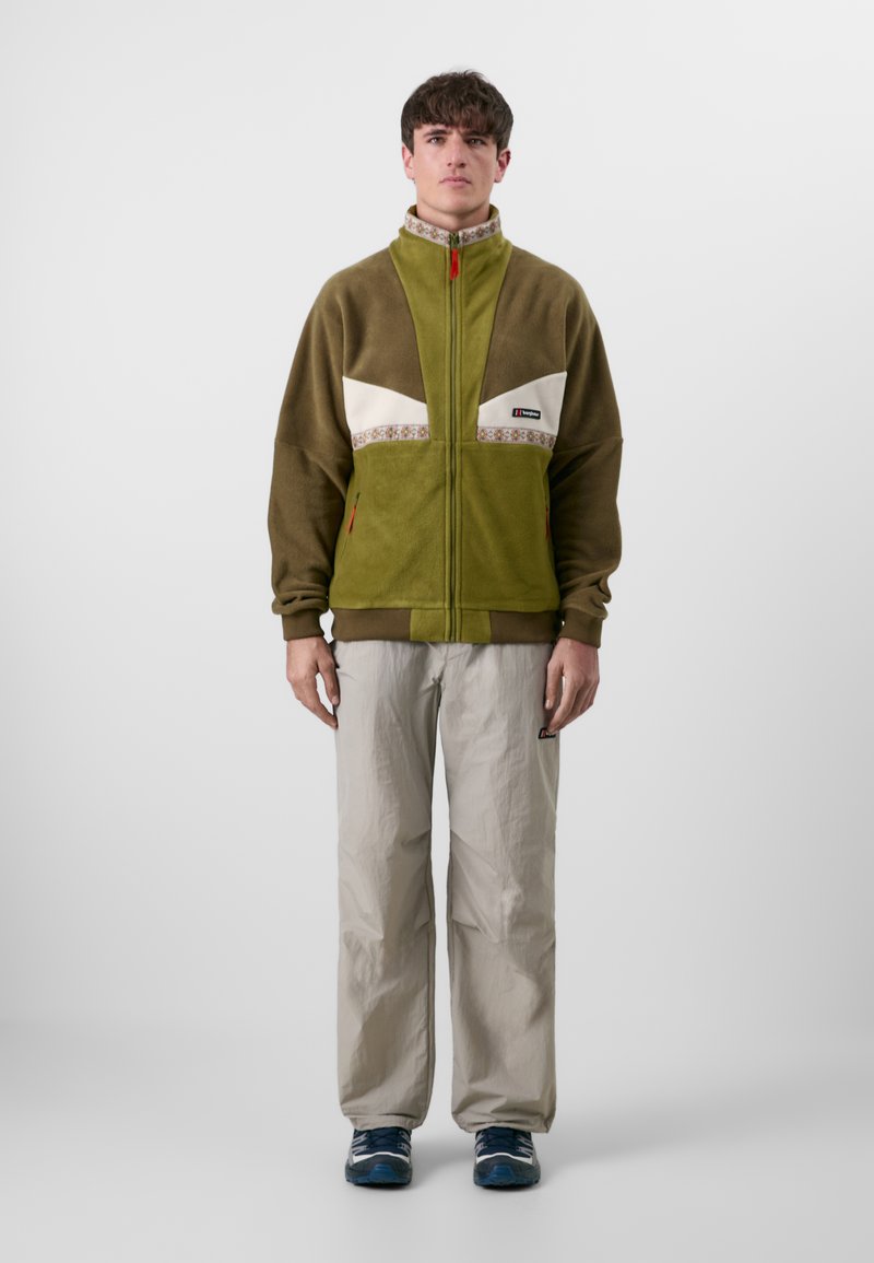 Berghaus TRAMANTANTA JACKET UNISEX - Jakna iz flisa - oak moss/bark/stone