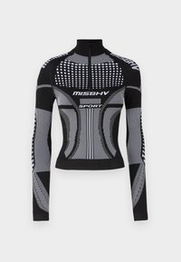 SPORT EUROPA LONG SLEEVE  - T-shirt à manches longues - black/white