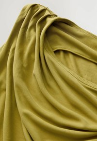 REGULAR FIT - DRAPE PREMIUM  SLEEVELESS  - Top - olive green
