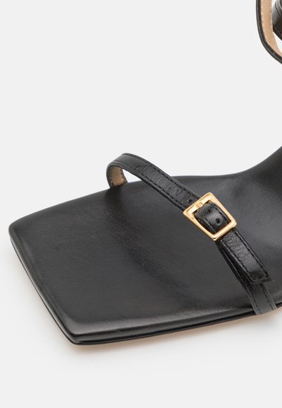 Wandler GAIA STRAPPY - Wedge sandals - black