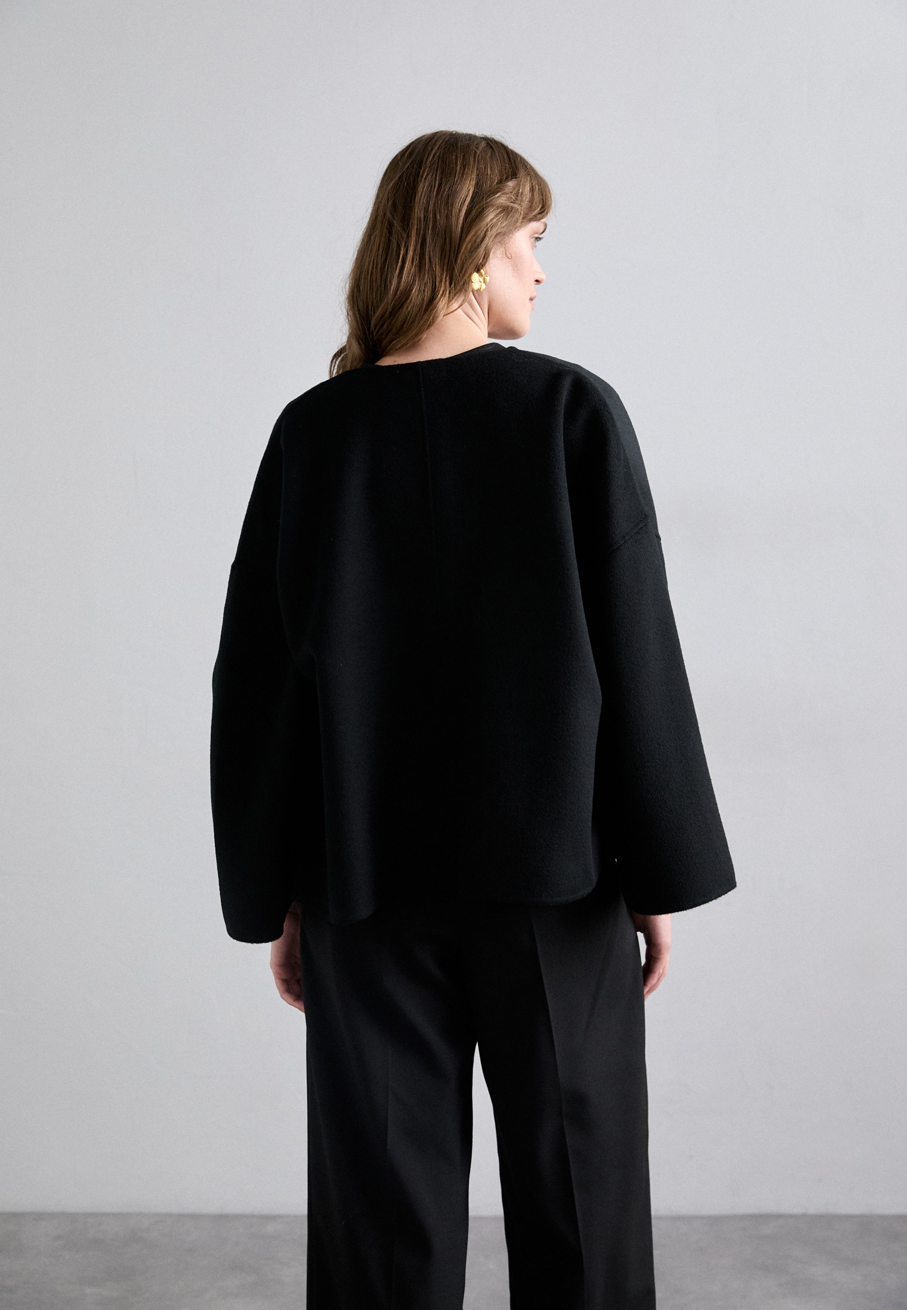 By Malene Birger ESSENTIALS TINLEY - Cardigan - black - Zalando
