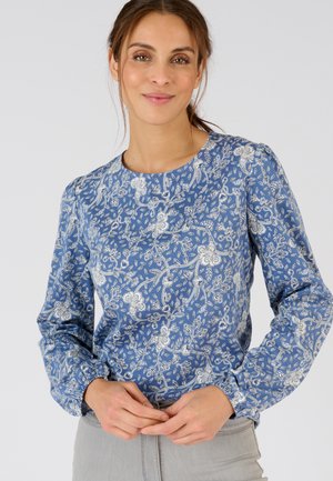 Longsleeve - bleu indien