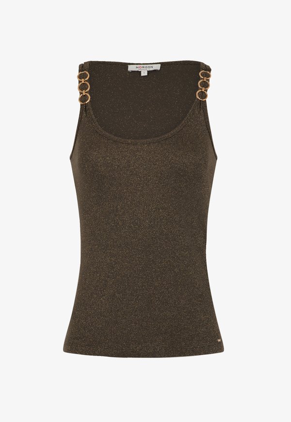 THIN STRAPS - Top - vert kaki2