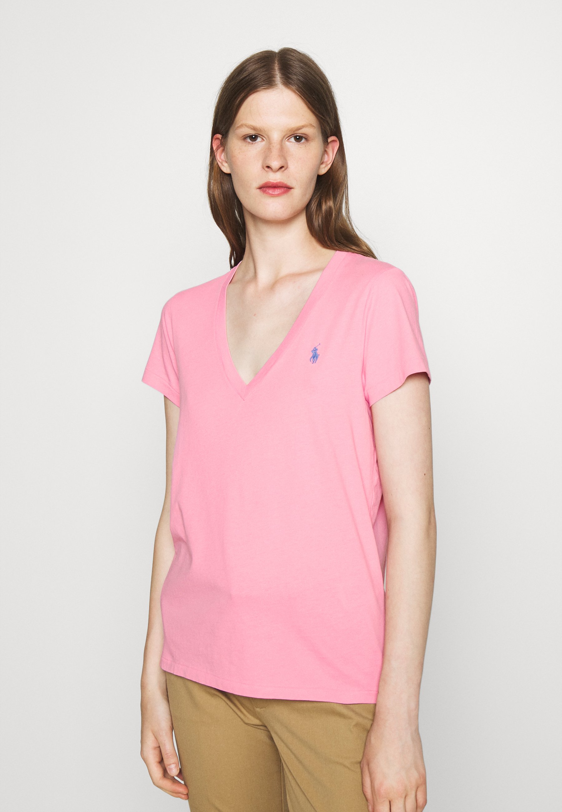 womens ralph lauren v neck t shirt
