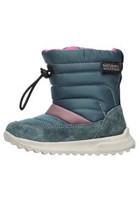 Naturino Nikiki WP Mädchen Schneestiefel - Wasserdichte Winterstiefel Mit Klettverschluss