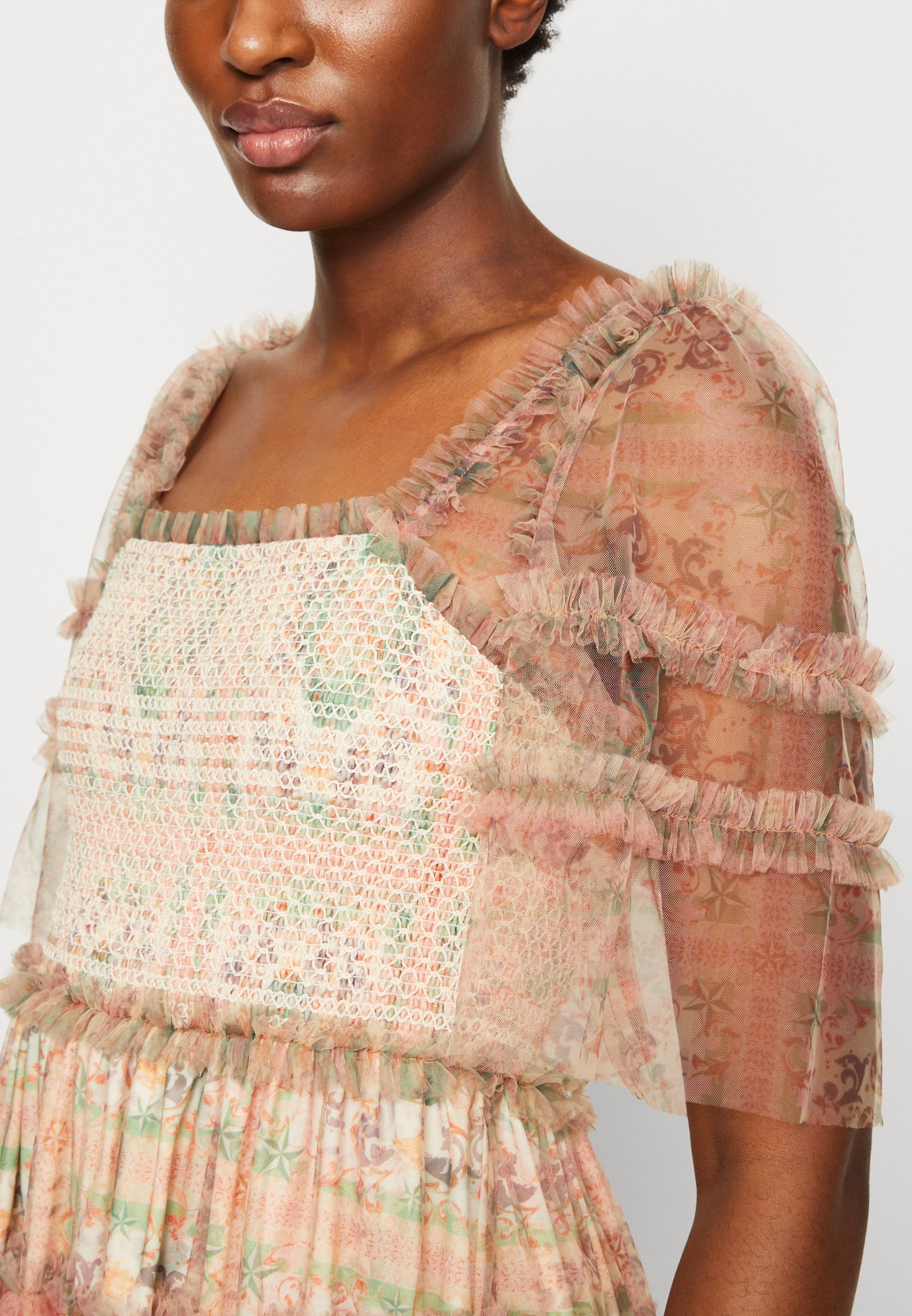 By Malina EMIE DRESS - Gallakjole - stone/sten - Zalando.dk