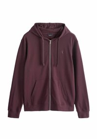 Next LIGHTWEIGHT HOODIE - Sudadera con cremallera - fig brown