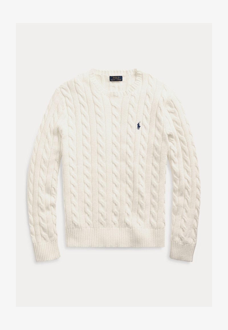 Polo Ralph Lauren CABLE-KNIT COTTON SWEATER Trui beige/crème