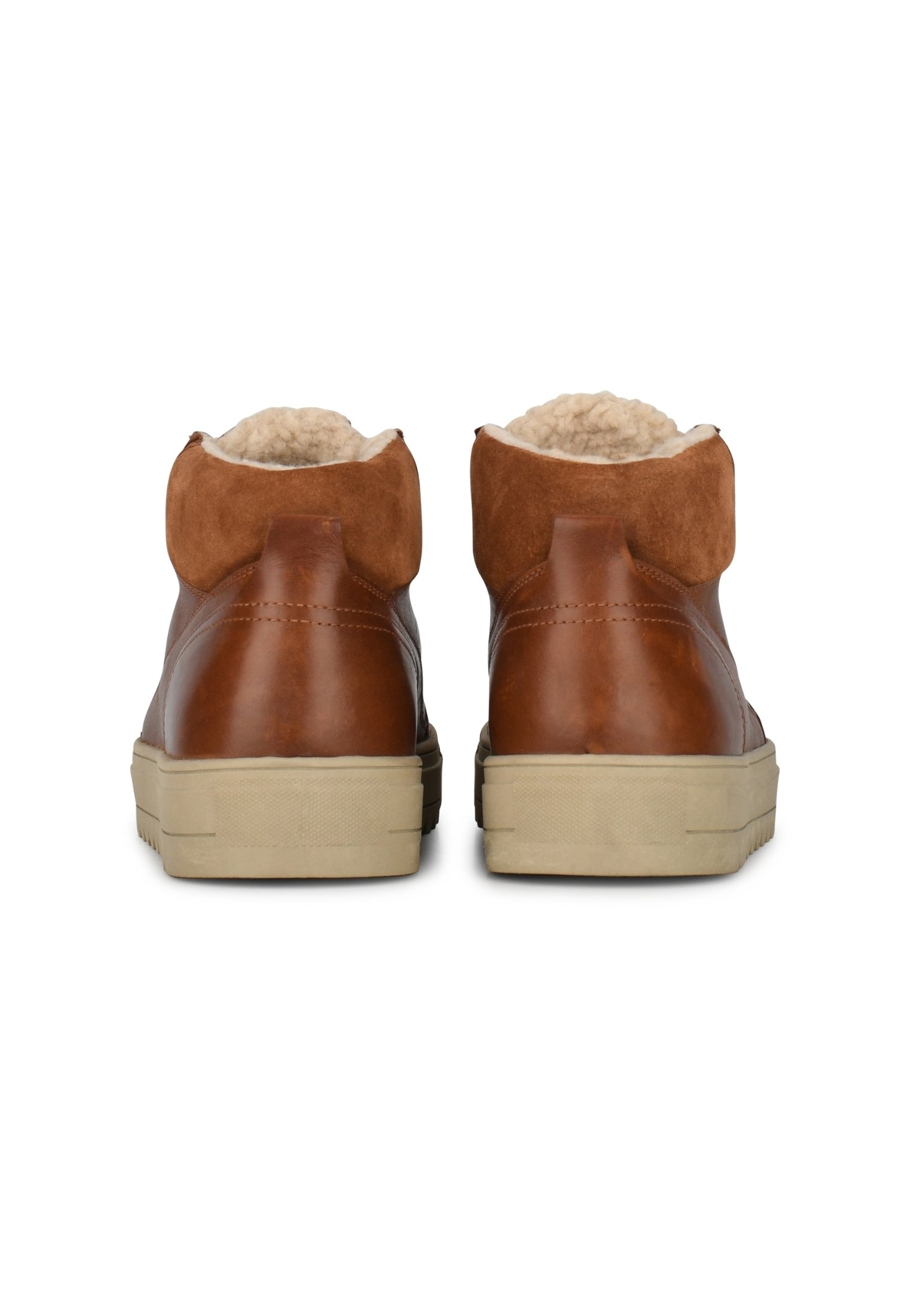 PS POELMAN MIKE - Sneakers hoog - cognac/bruin - Zalando.nl