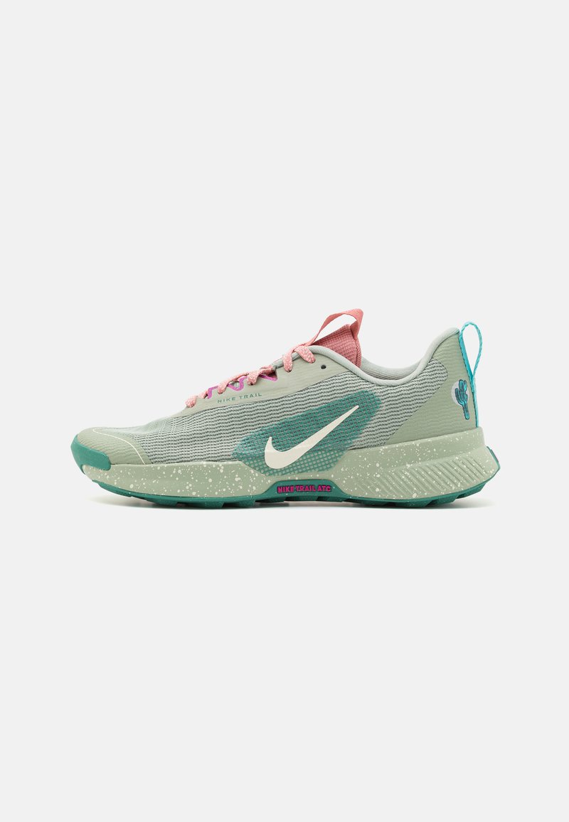 Nike Performance JUNIPER 3 - Zapatillas de trail running - jade horizon/pale ivory/bicoastal/red stardust/vivid grape