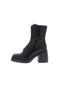 Vagabond Botines con cordones - black