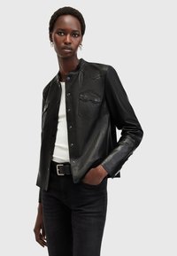 AllSaints ROCK - Giacca di pelle - black