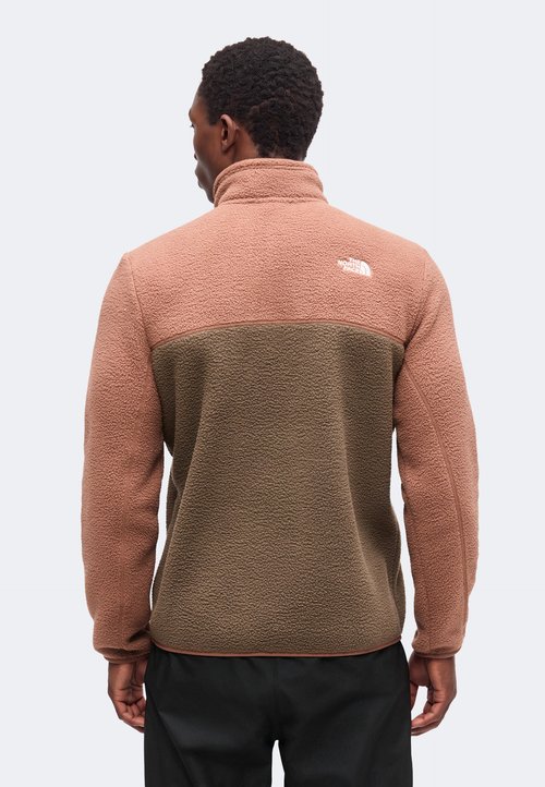 The North Face YUMIORI 1/4 ZIP - Fleece jumper - smokey brown/copper silt — foto 3