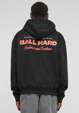 ULTRA HEAVY HOODY - Užtrauktuku užsegamas treningas - black