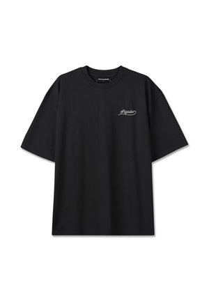Pegador, BELMONTE OVERSIZED TEE - T-Shirt print - washed black
