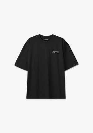 Pegador, BELMONTE OVERSIZED TEE - T-Shirt print - washed black
