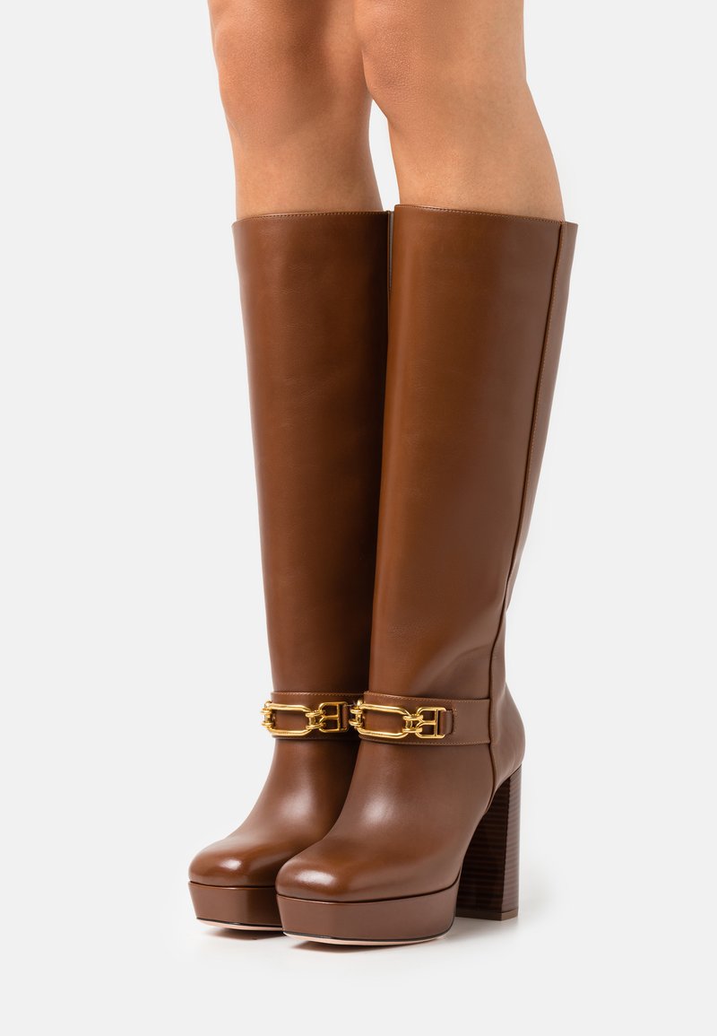 Damen Bekleidung | Bally DEANNE Plateaustiefel cognac - JK24484 Damen Bekleidung | Bally DEANNE Plateaustiefel cognac - JK24484