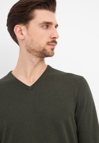 Clipper NAPOLI - Neule - olive melange