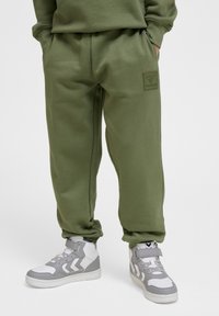 Hummel CLEAN ADJUSTABLE - Trainingsbroek - olivine