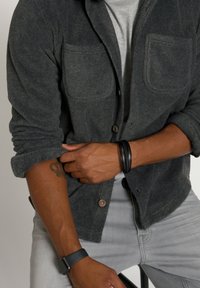 STHUGE Fleecejacka - dark grey