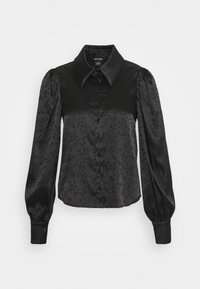 Monki Button-down blouse - black