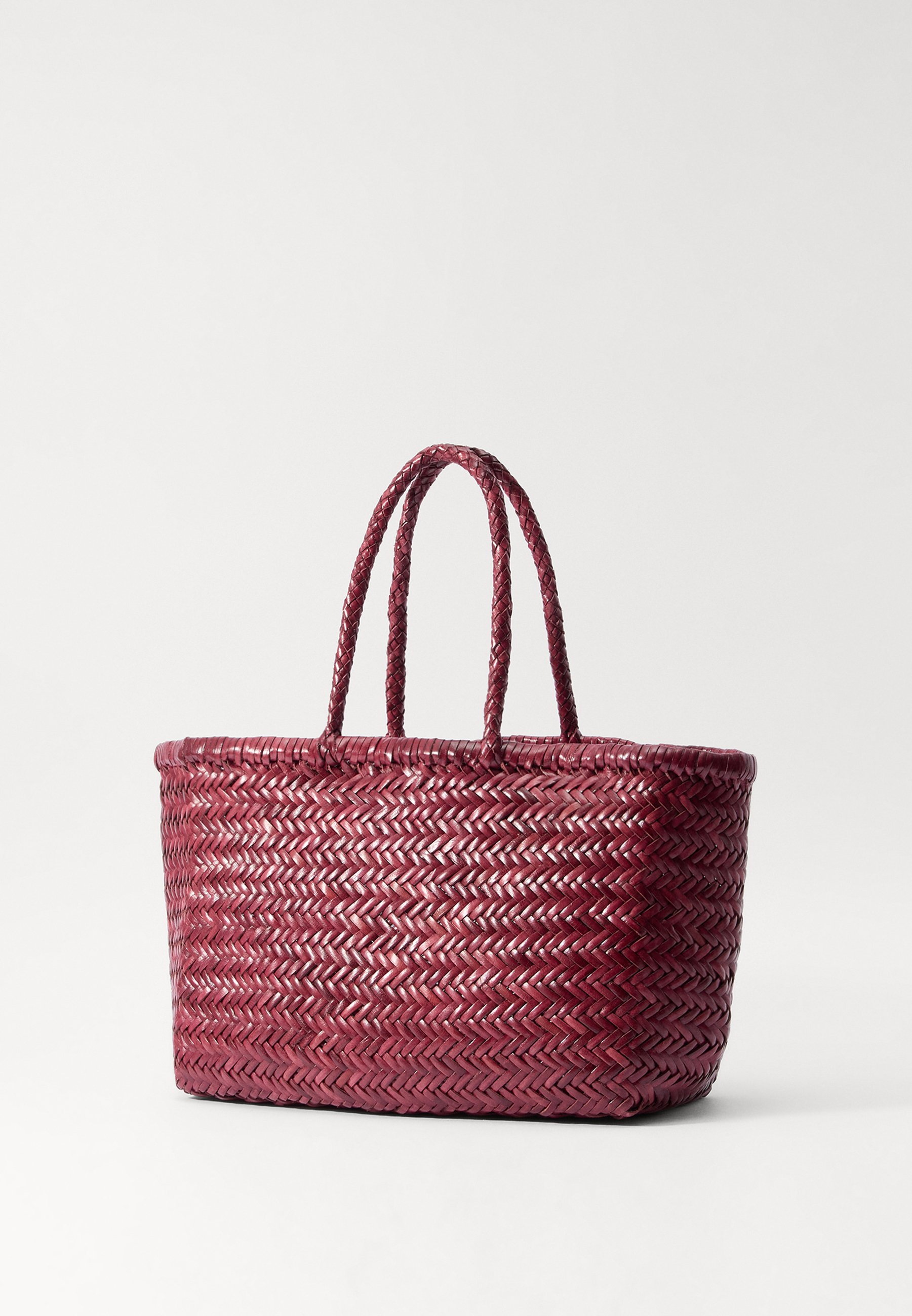 バッグ Dragon Diffusion BAMBOO TRIPLE JUMP BIG DRAGON DIFFUSION TRIPLE JUMP BIG - Sac à main - bordo/marron