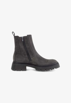 Gabor, GABOR CHELSEA BOOT - Botines con plataforma - dark grey el black