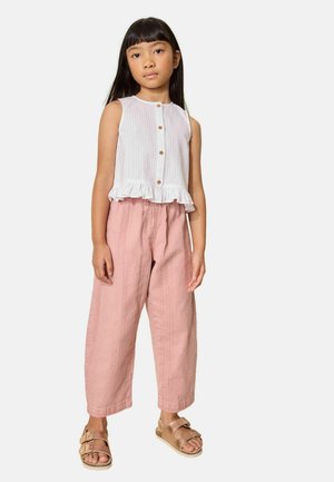 REGULAR FIT PULLON - Džíny Straight Fit - pink