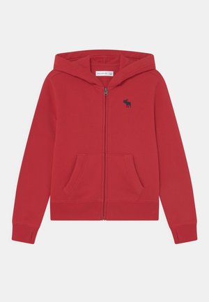 UNIFORM - Sweat zippé - red
